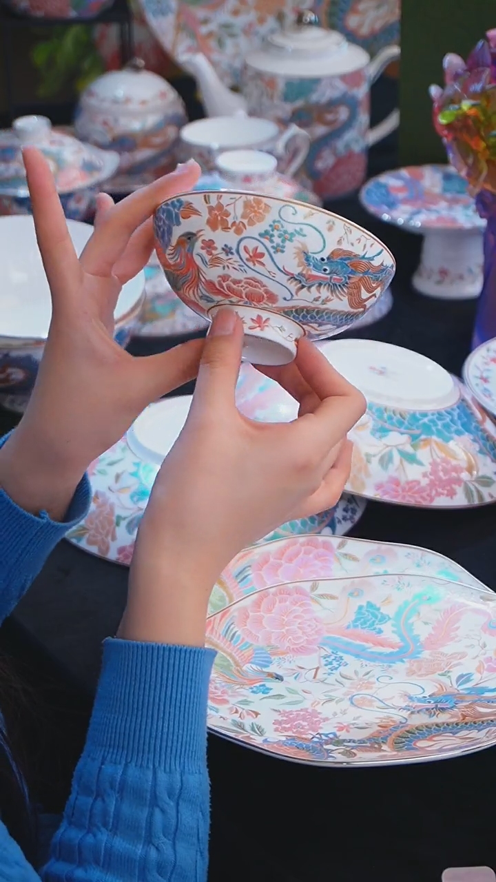 【闪购商品】摆件米多家中古瓷器如图所示852