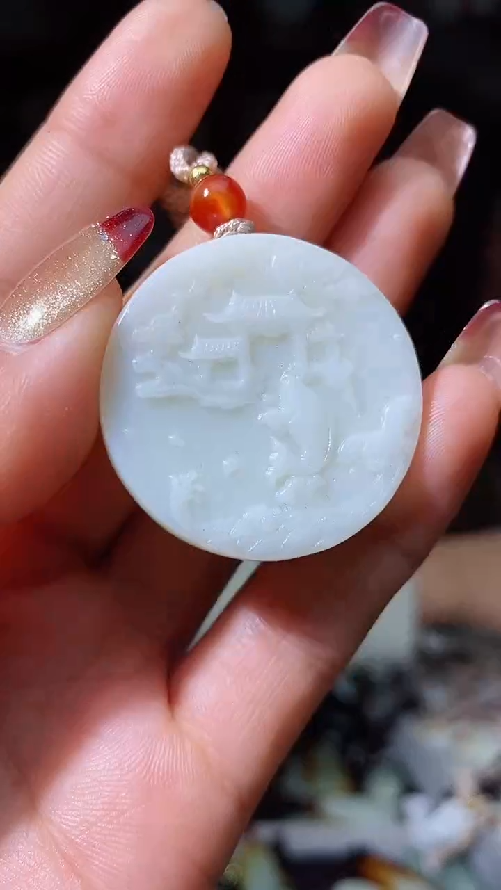 【闪购商品】和田玉挂件未镶嵌1