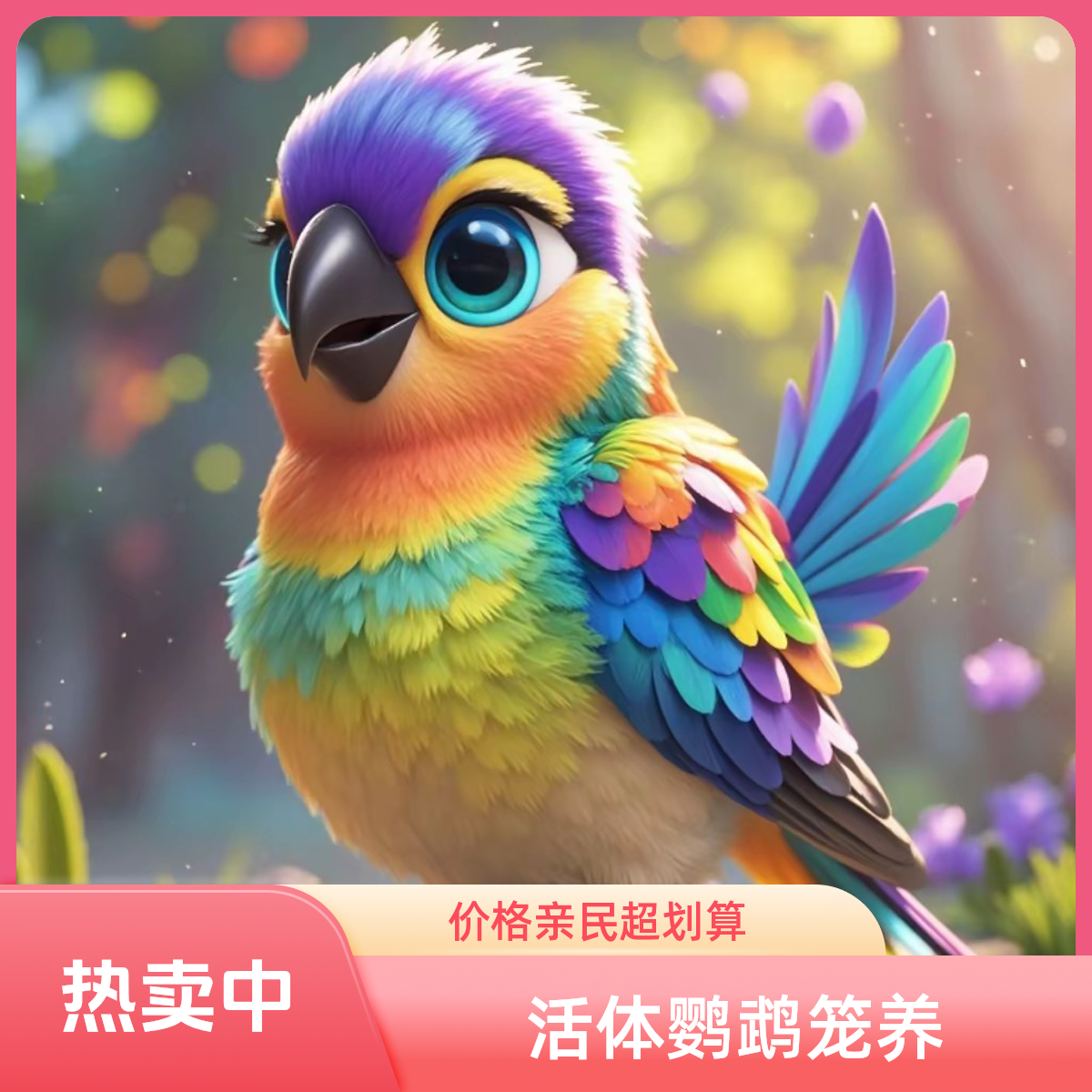 亲人粘人可爱活泼活体鹦鹉