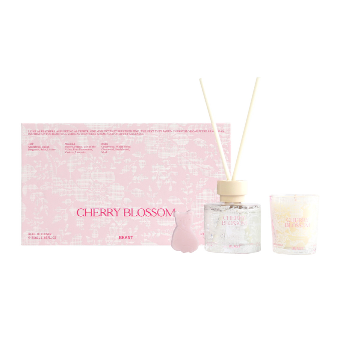 BEAST/野兽派新品樱花清酒小可爱礼盒 送礼送人礼盒节日