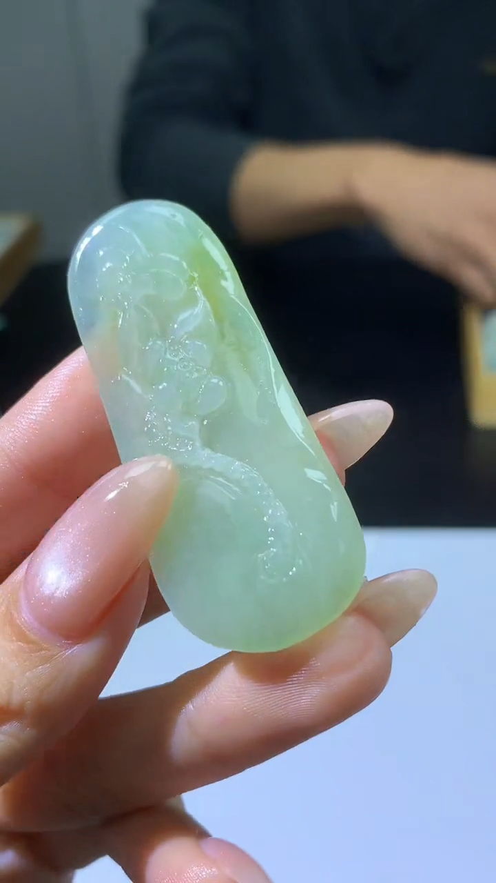 【闪购商品】定制翡翠未镶嵌002ee-毛货蓬花50