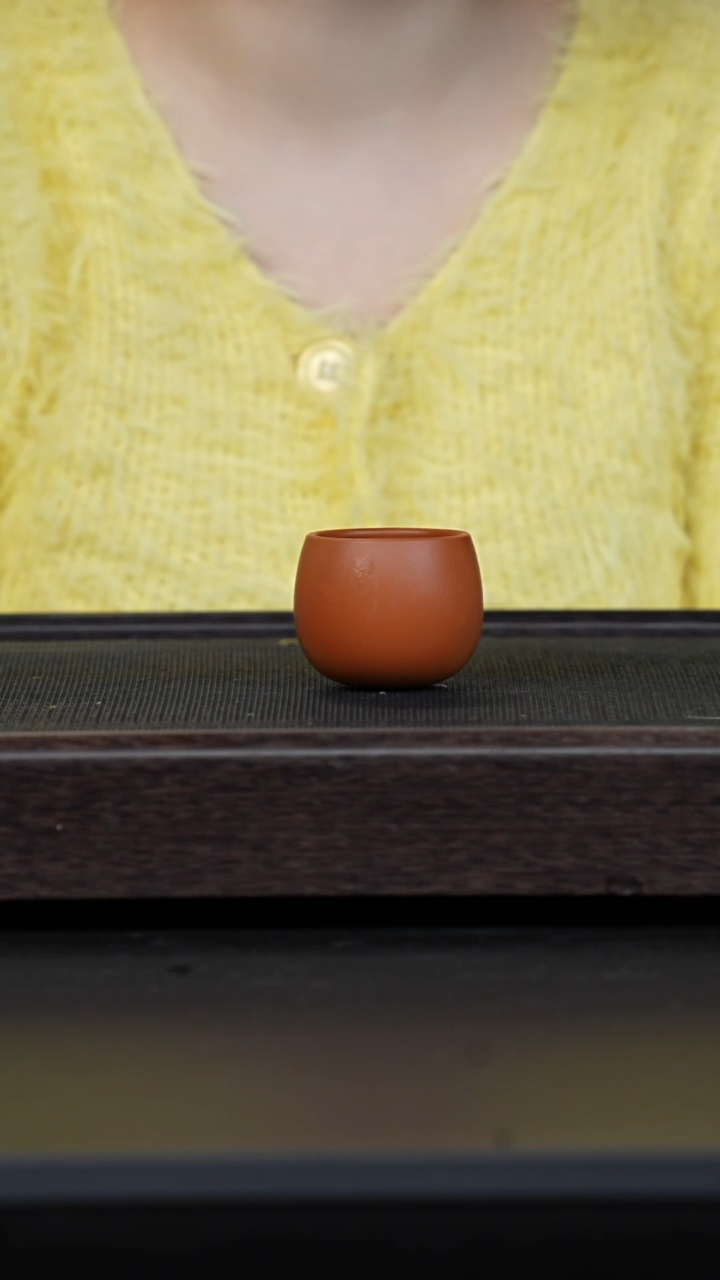 【闪购商品】紫砂茶壶鹅黄朱泥不倒翁杯