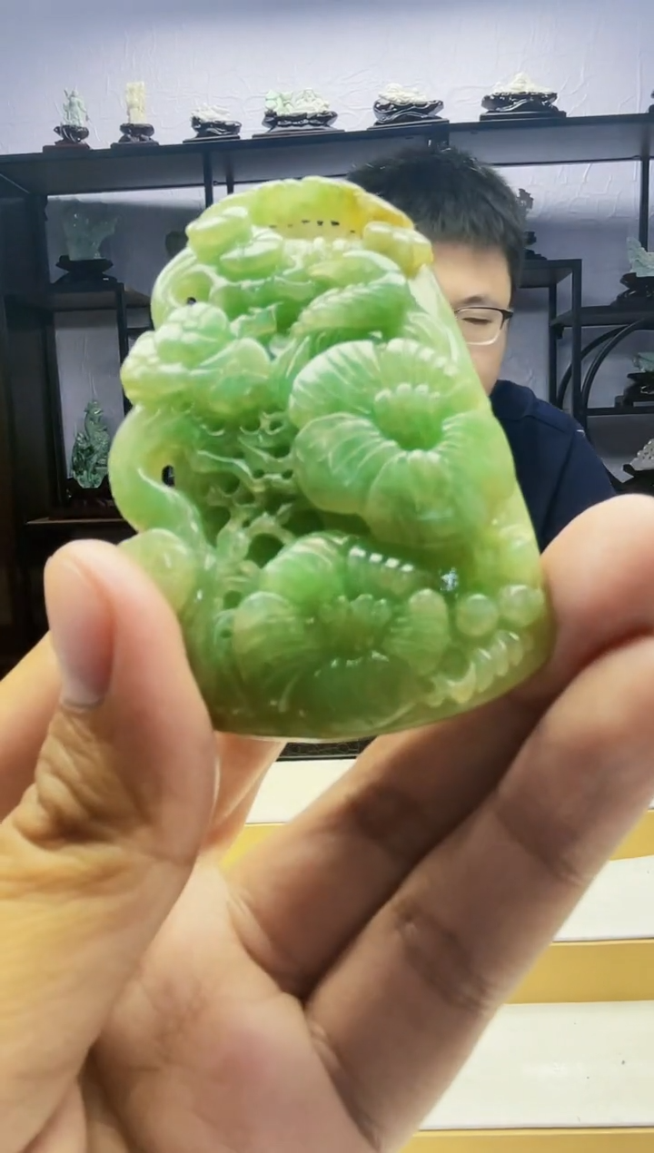 【闪购商品】定制翡翠未镶嵌毛货02050040