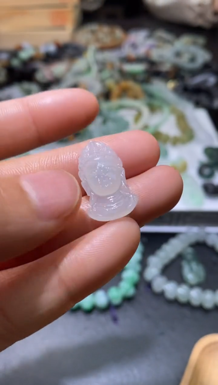 【闪购商品】定制翡翠未镶嵌翡翠毛货~多样性发货一个