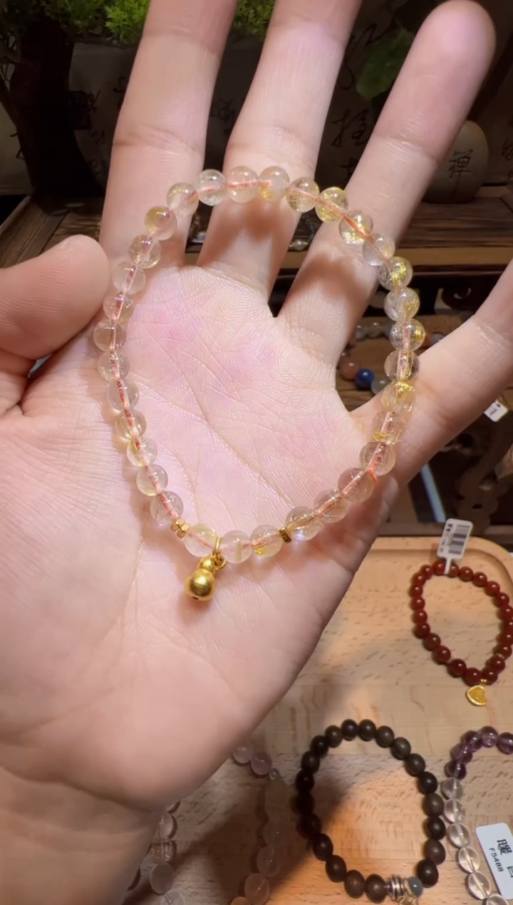 未镶嵌手串水晶手饰@@