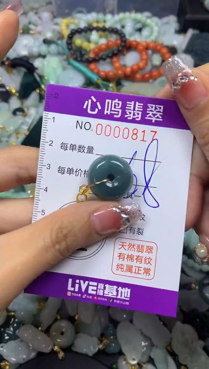 【闪购商品】翡翠颈饰未镶嵌闪购00817