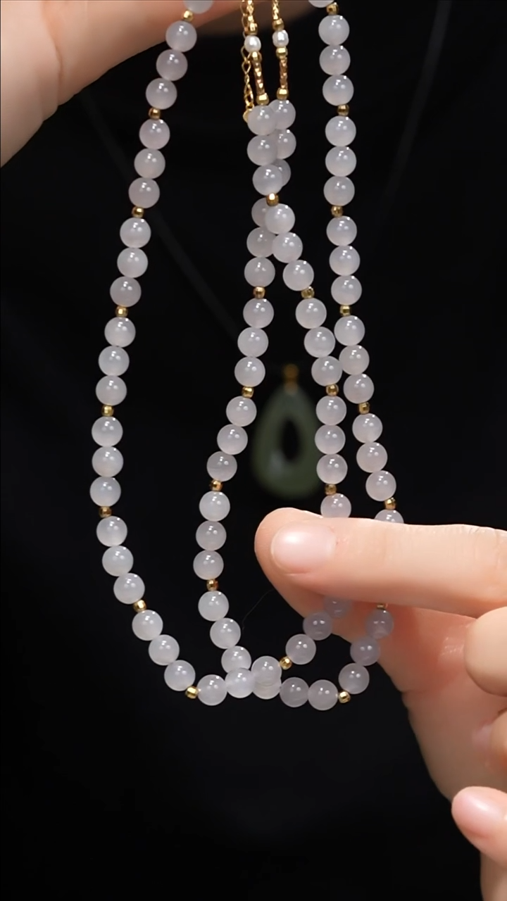 项链未镶嵌和田玉024链子-