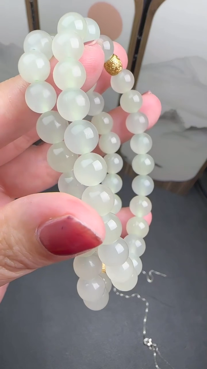 未镶嵌手串和田玉JJD1211073多样性发一