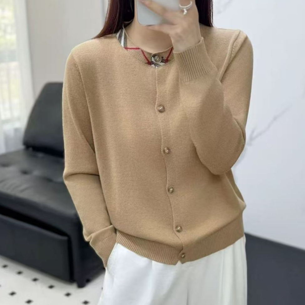 903拼接保暖秋季针织休闲风毛针织衫网红针织衫衫