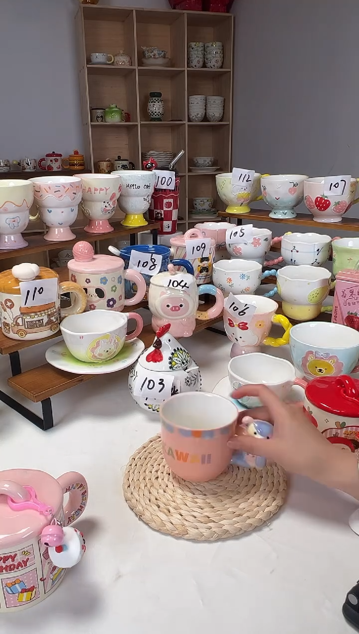 陶瓷无盖款114景德镇楠来北往工厂店