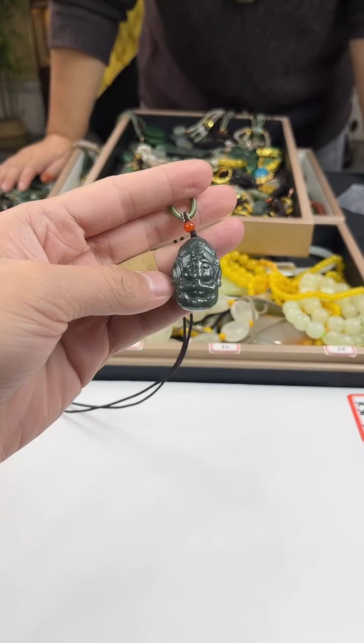 颈饰未镶嵌和田玉多样性拍一发一  63