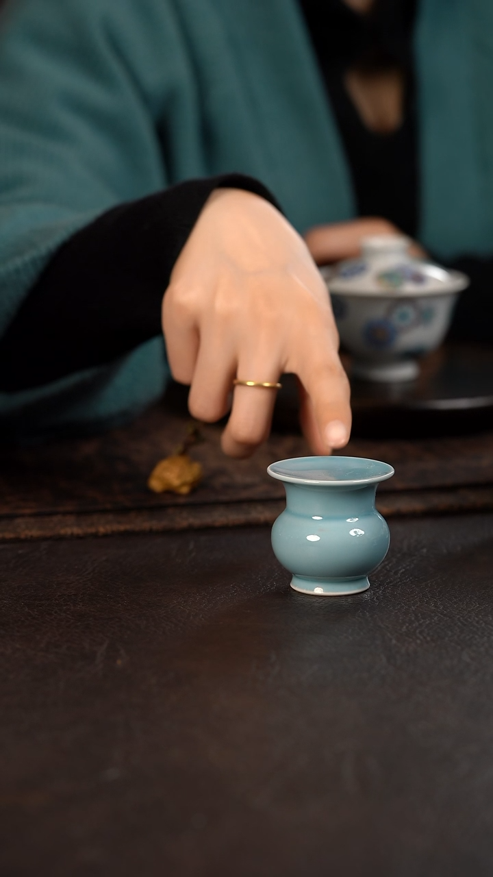 【闪购商品】杯佳佳福利聚澜堂天青渣斗盖置