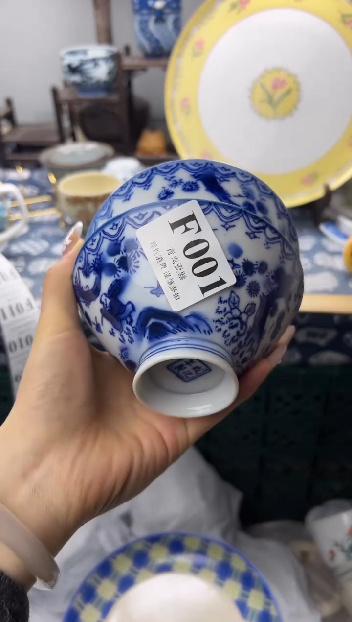 瓷片小*雀  F001