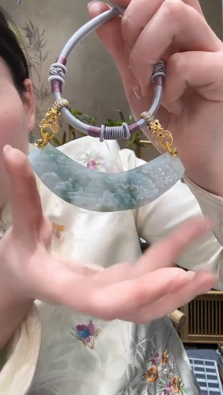 【闪购商品】翡翠颈饰未镶嵌吊坠