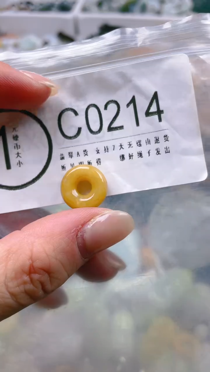 【闪购商品】翡翠颈饰未镶嵌/C/翡翠A货一图一物