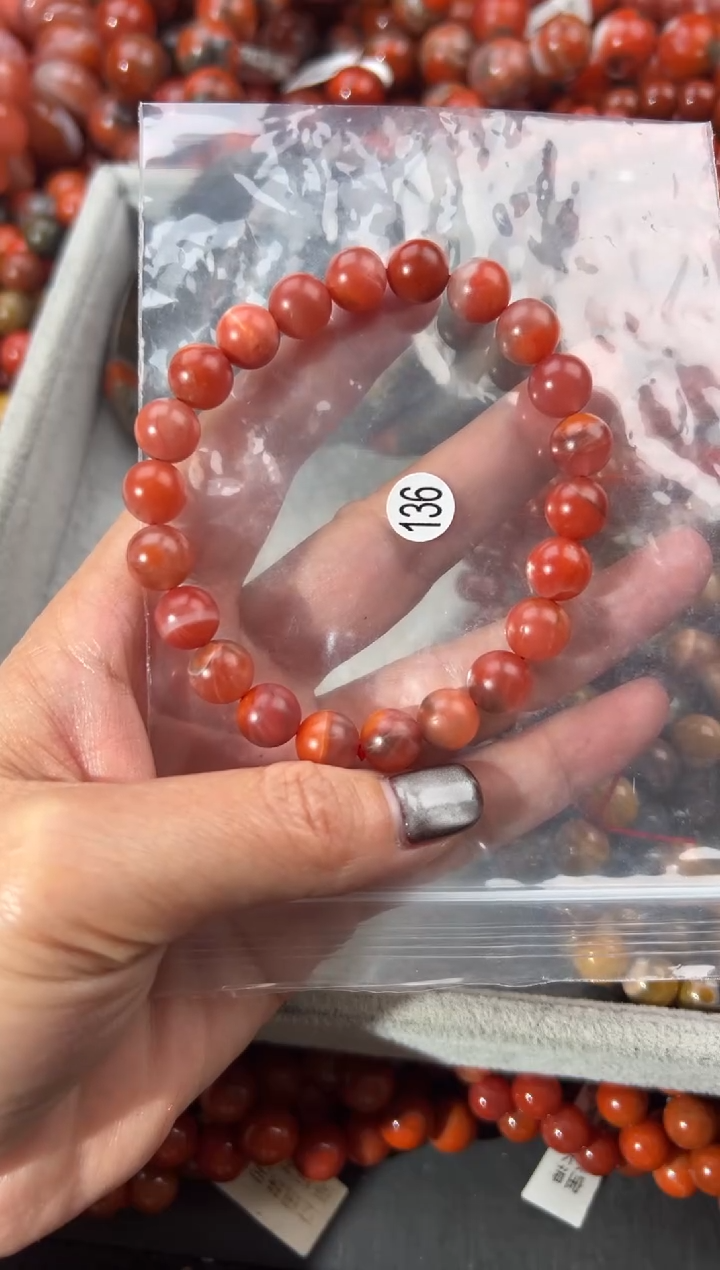 未镶嵌手串南红玛瑙11