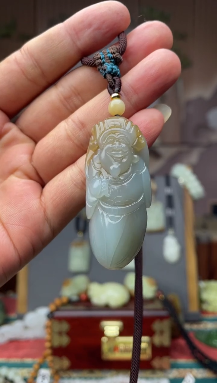 未镶嵌和田玉挂件拍一发一