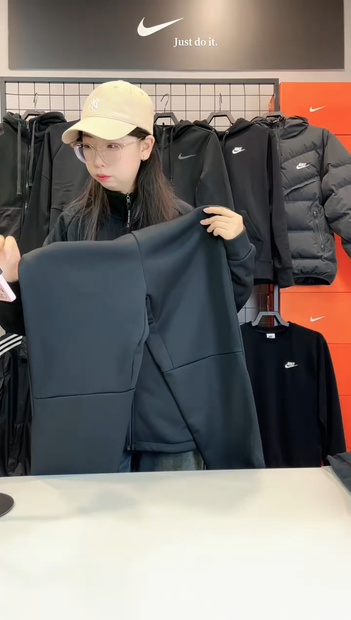 2123 华夫格子长裤XL码150-170斤 不退换