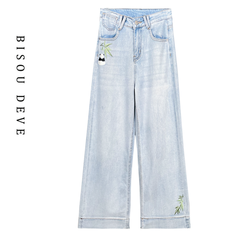 【艾美甄选】竹影萌趣牛仔裤MV07105995