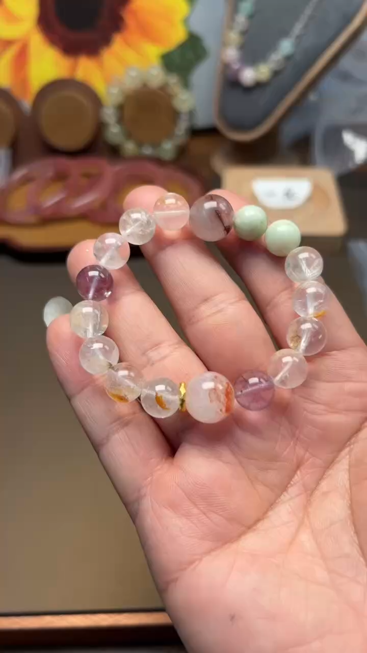 未镶嵌手链水晶1