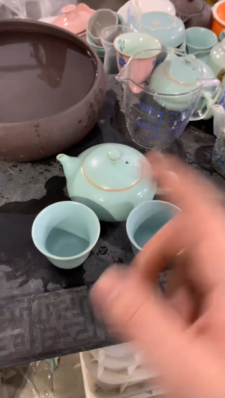 陶与陶瓷货茶具（轻轻微瑕，只有一单）