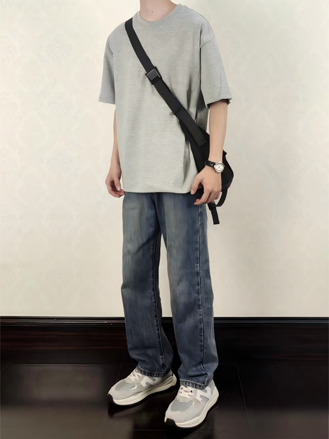 箭头 通勤双肩包大号