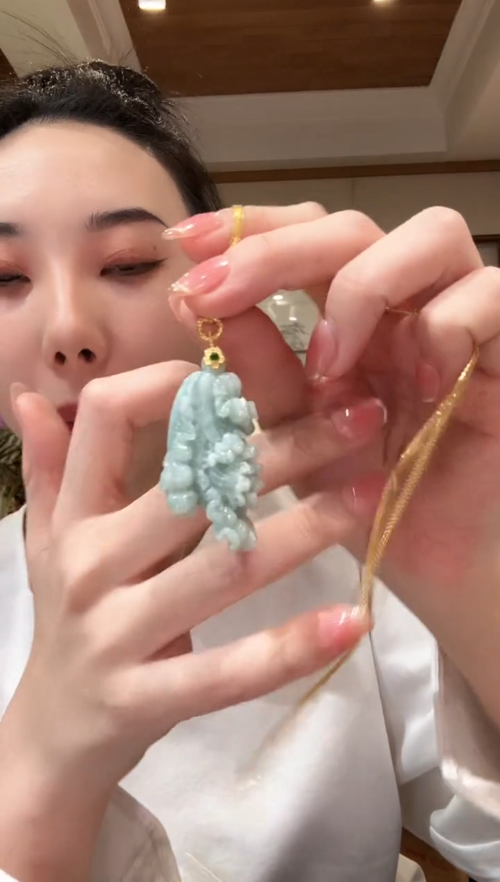 【闪购商品】翡翠颈饰未镶嵌国风