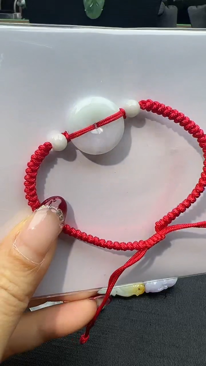 【闪购商品】翡翠手串未镶嵌平安扣手串