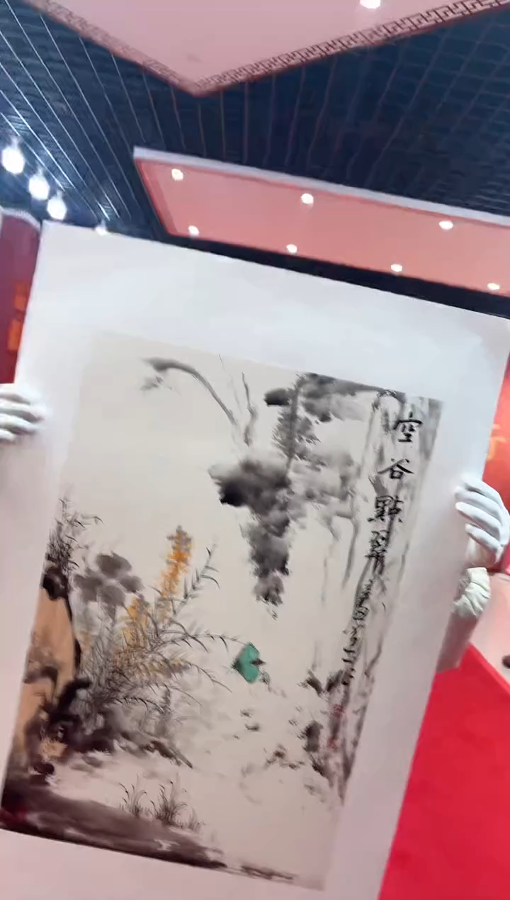 【闪购商品】国画道一老师亲笔绘画作品D15