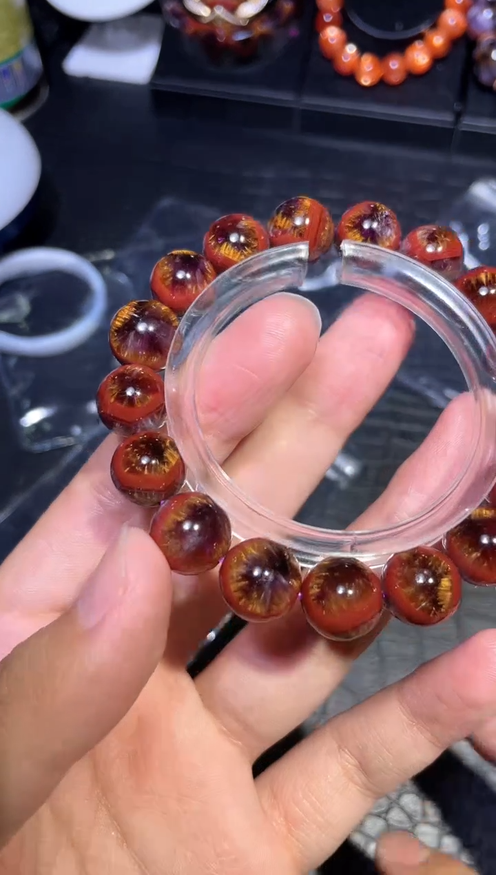 【闪购商品】水晶手链未镶嵌极光天眼单圈A12（多样性发其一）