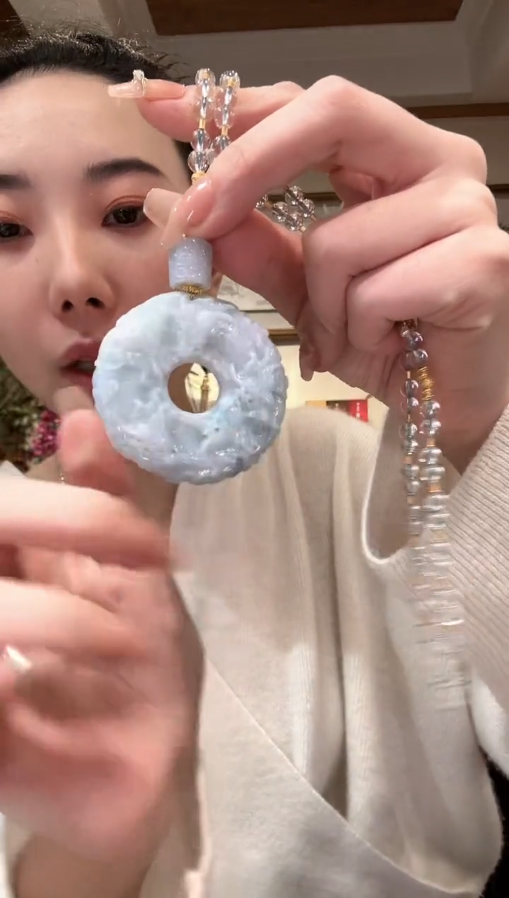 【闪购商品】翡翠颈饰未镶嵌国风