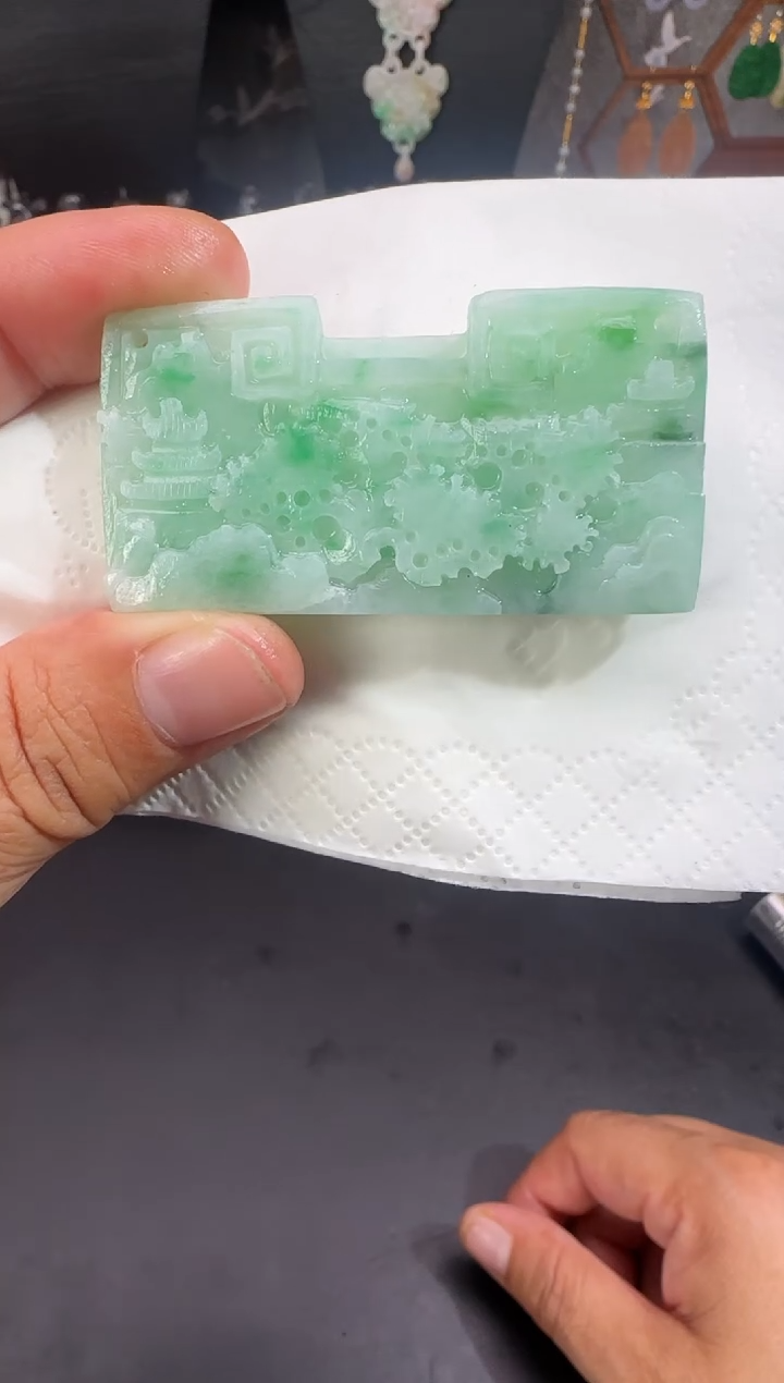 【闪购商品】定制翡翠未镶嵌牌子