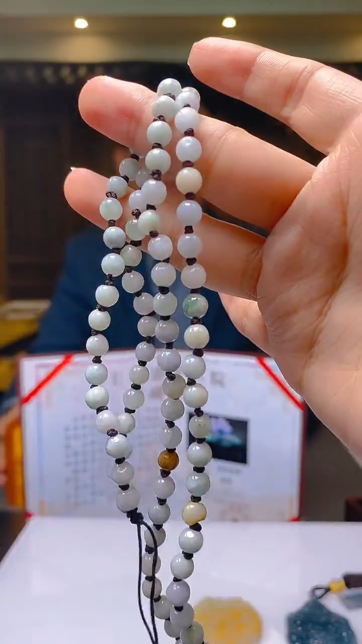 未镶嵌定制翡翠KK翡翠毛货吊坠-11