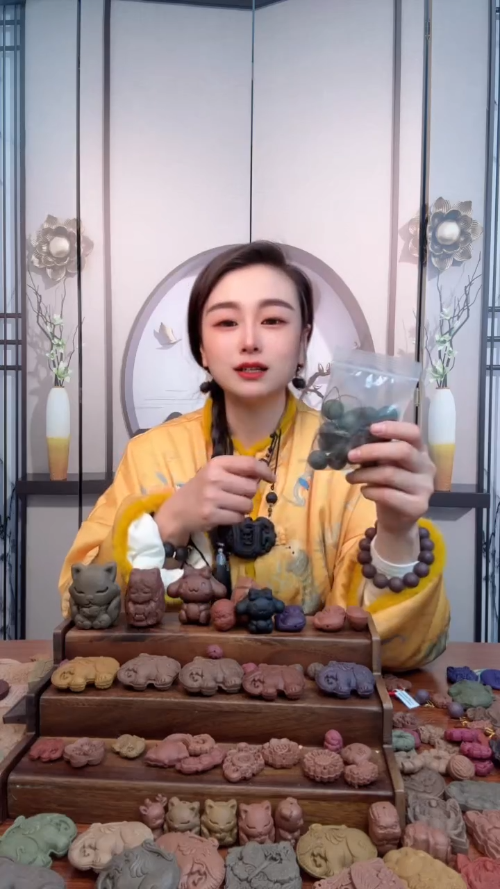 【闪购商品】泥塑藏式1.7珠子手串