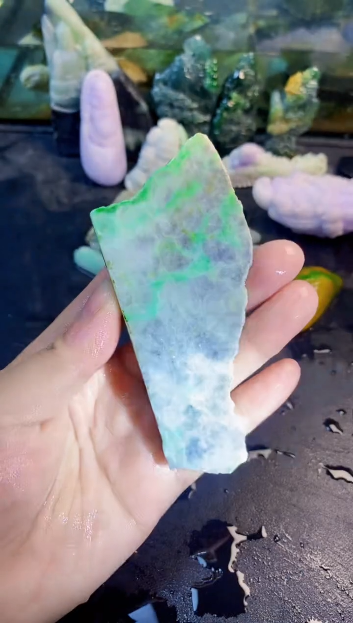 颈饰未镶嵌翡翠天然翡翠032