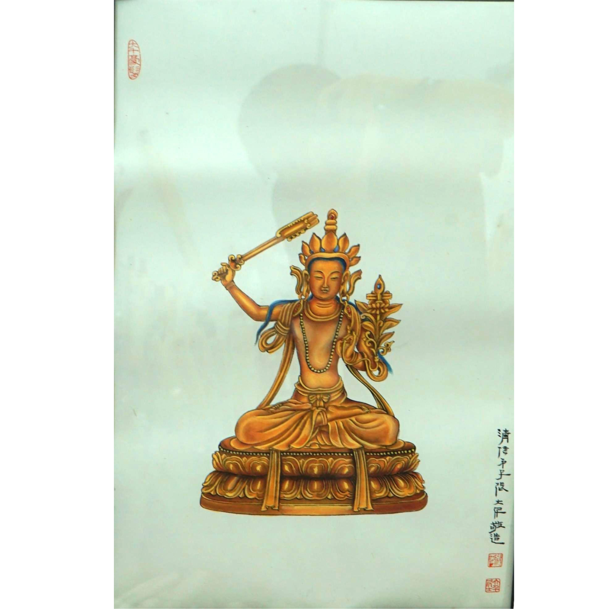  《敦煌画像》 51cm 34cm W2-1020