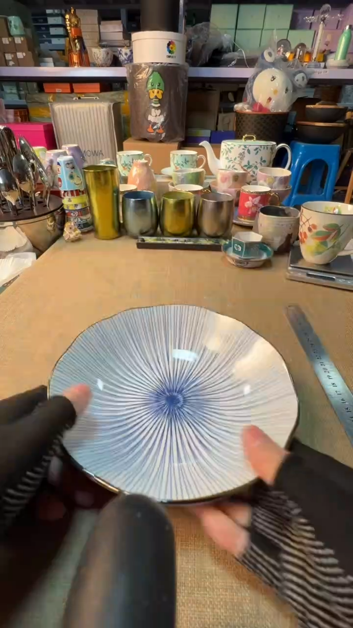 【闪购商品】瓷片盘启航瓷器精选