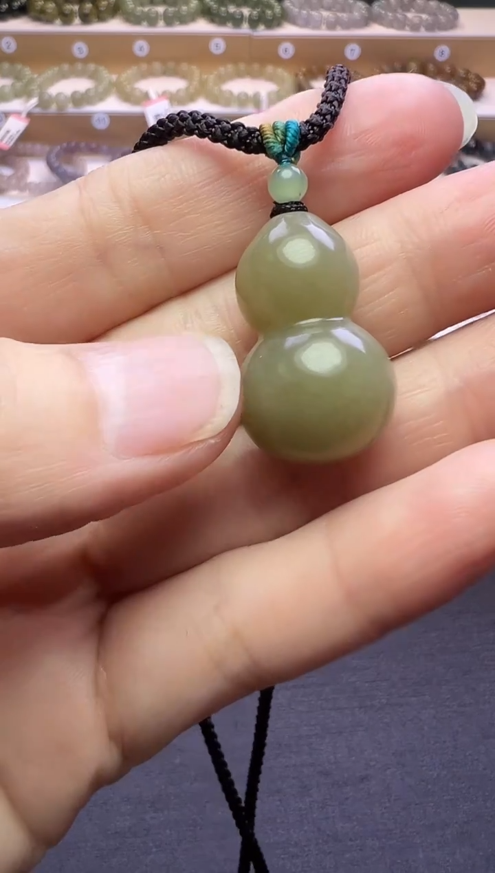 颈饰未镶嵌和田玉98号链接约卡27*16