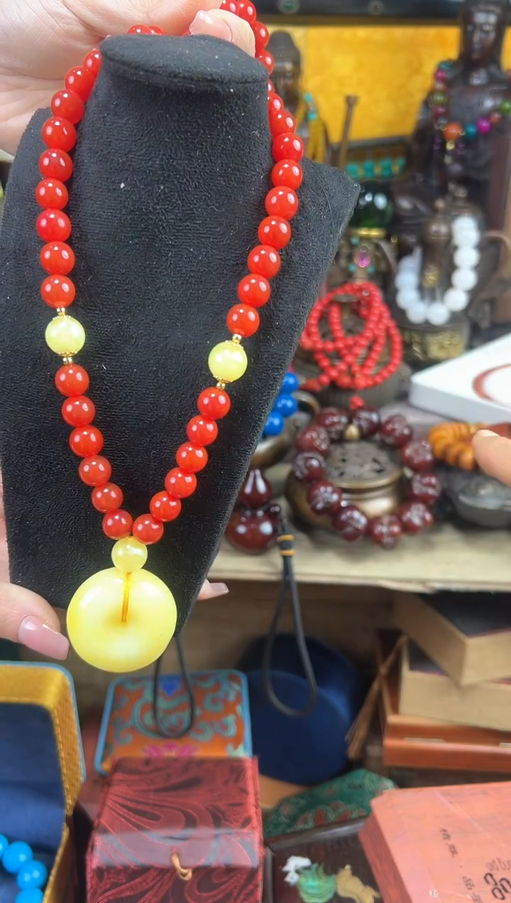 【闪购商品】玛瑙/玉髓手链合金猪妹精品专属链接