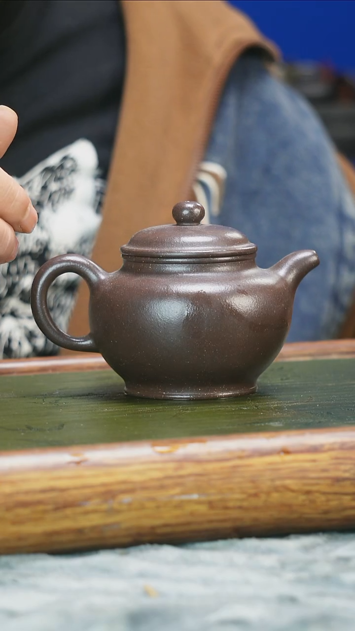 茶壶紫砂古天青泥光塑多只