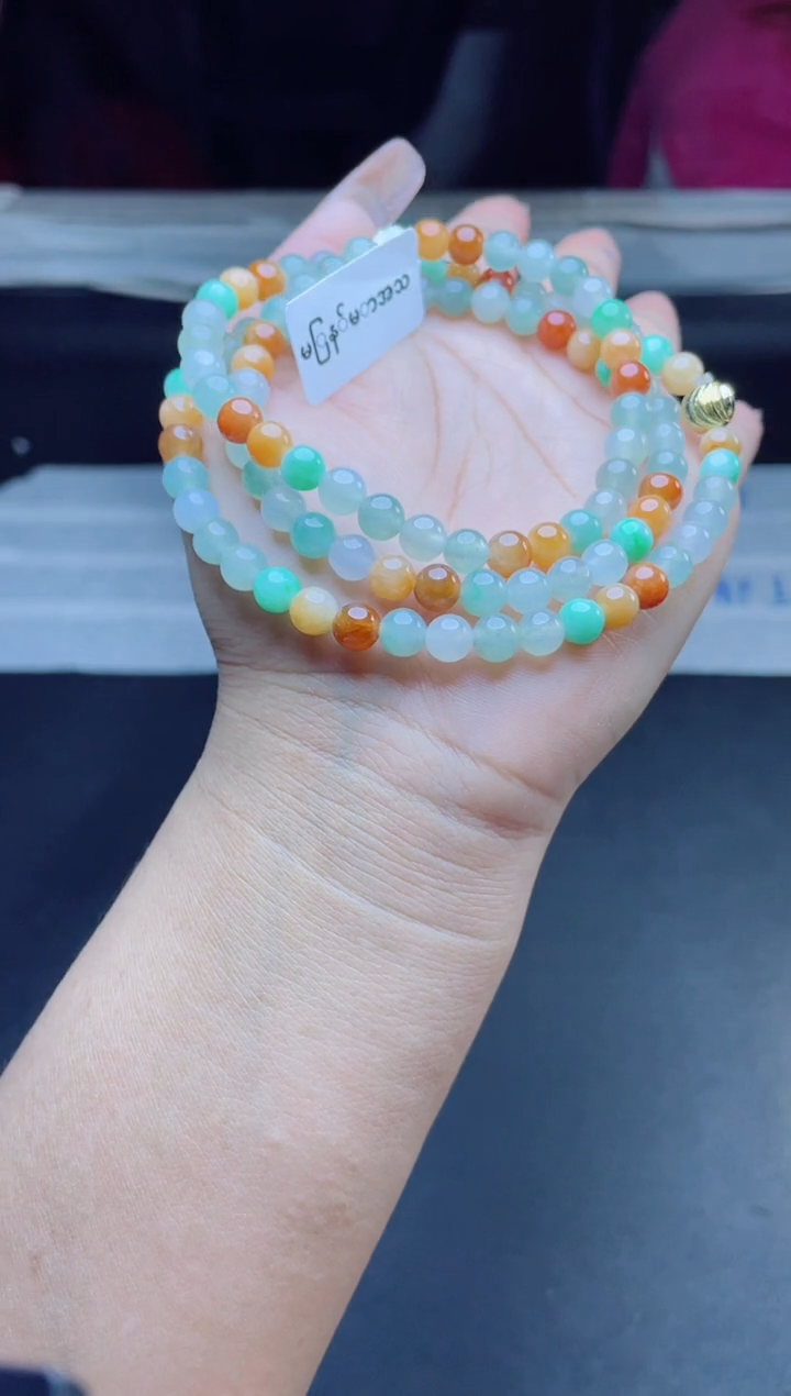 【闪购商品】定制翡翠未镶嵌珠串