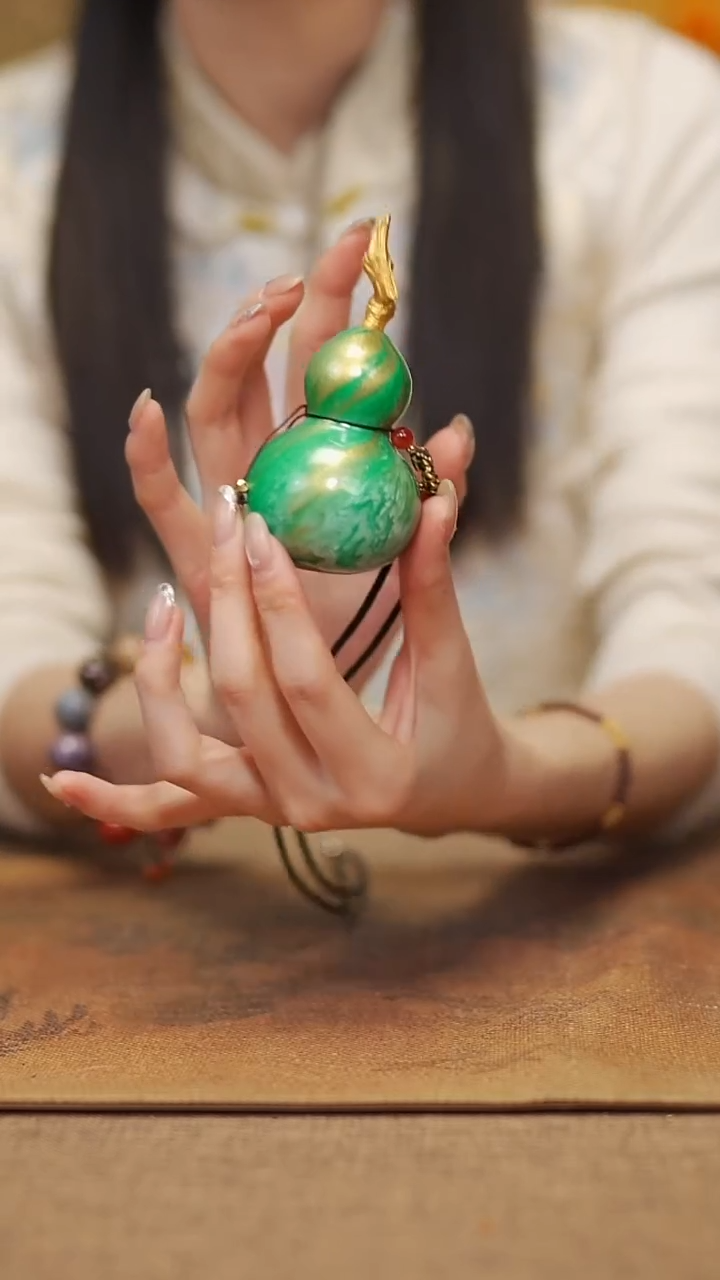 【闪购商品】471宴禾堂大漆脖挂葫芦68