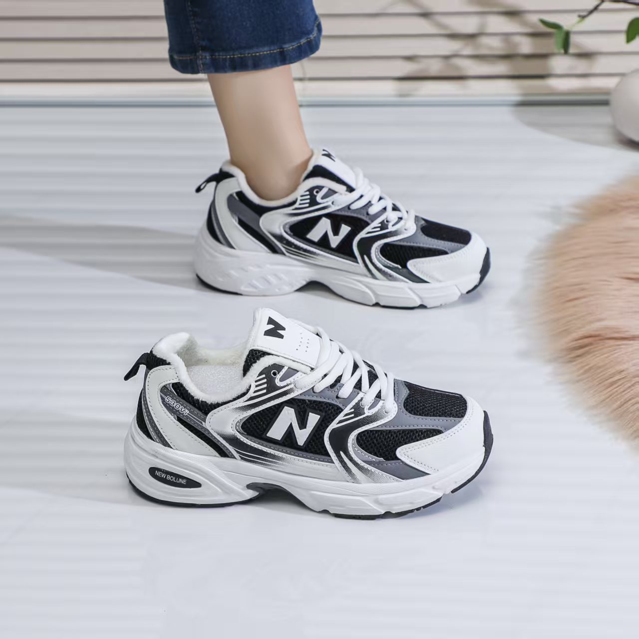 【天邑严选】新百伦时尚潮流加绒百搭老爹鞋KX530