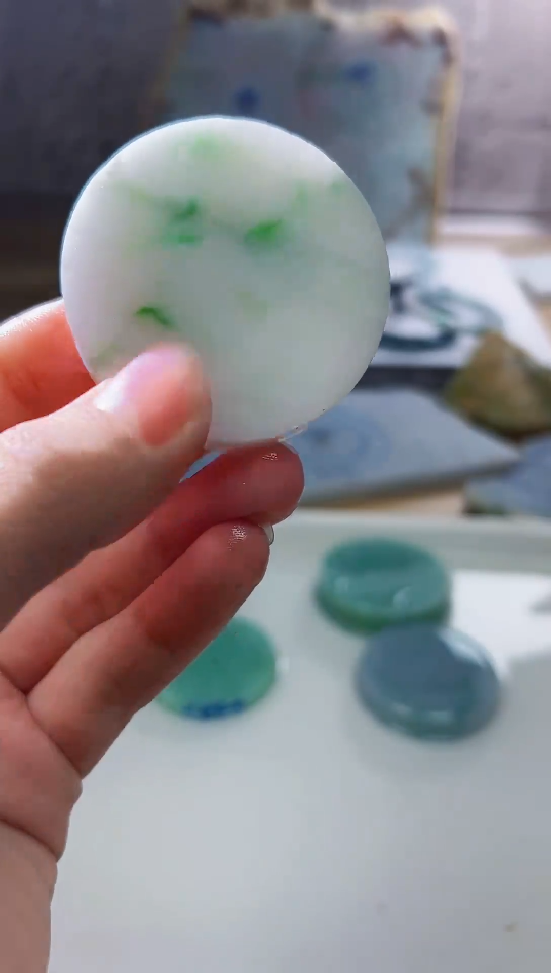 裸石翡翠天然翡翠A货余 南 834