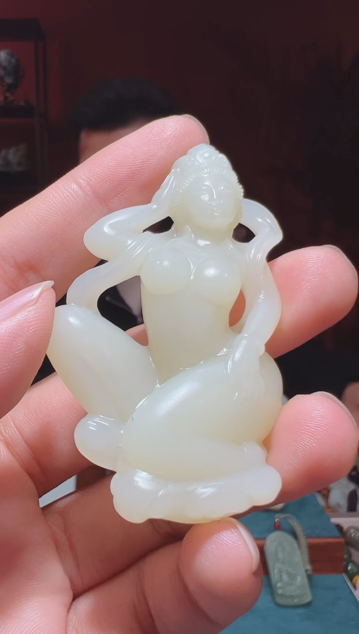 【闪购商品】和田玉吊坠(不含链)未镶嵌1