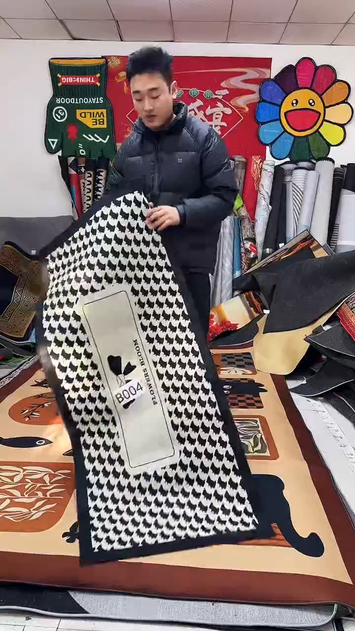 棉麻绒001   70*160（全新