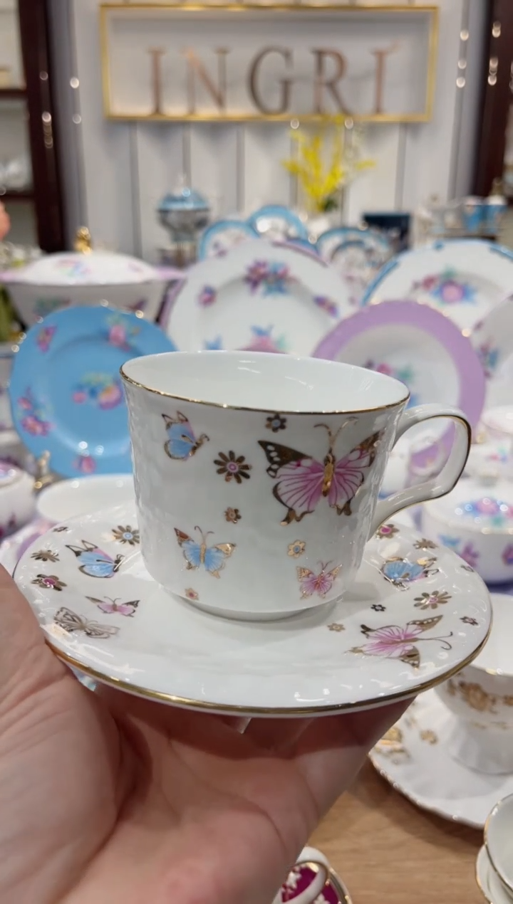 36%以上骨粉骨瓷杯碟