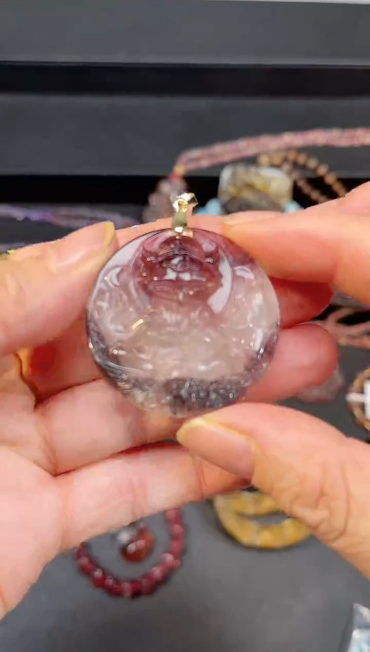 未镶嵌颈饰水晶【百晶灵儿】定制款