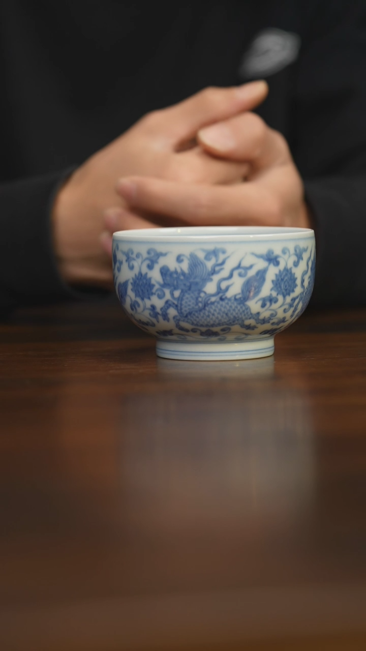 【闪购商品】杯柴窑青花破价福利