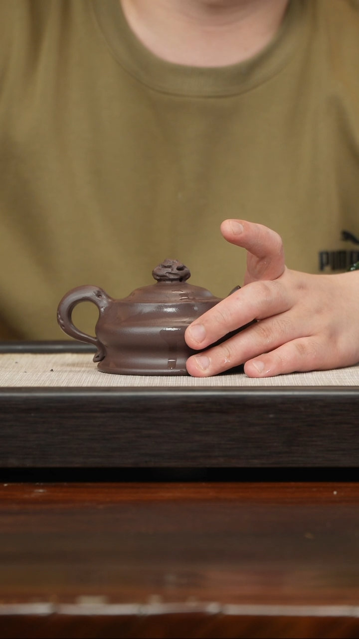 【闪购商品】紫砂茶壶四底新乾坤